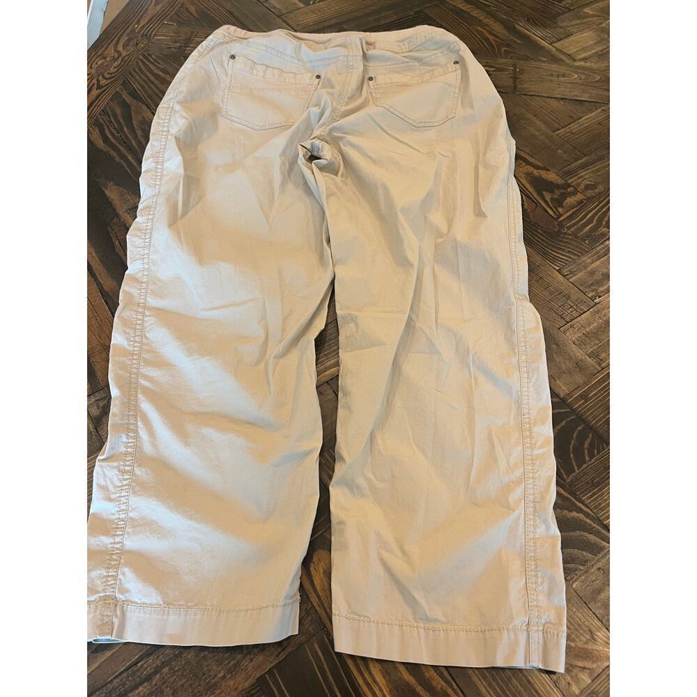 Chicos Pants Women 1.5 Small Neutral Hiking Outdoor Travel Casual Beach Summer - Picture 3 of 8